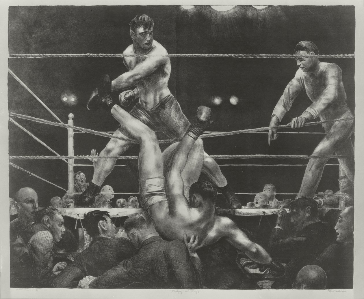 Dempsey y Firpo de George Wesley Bellows