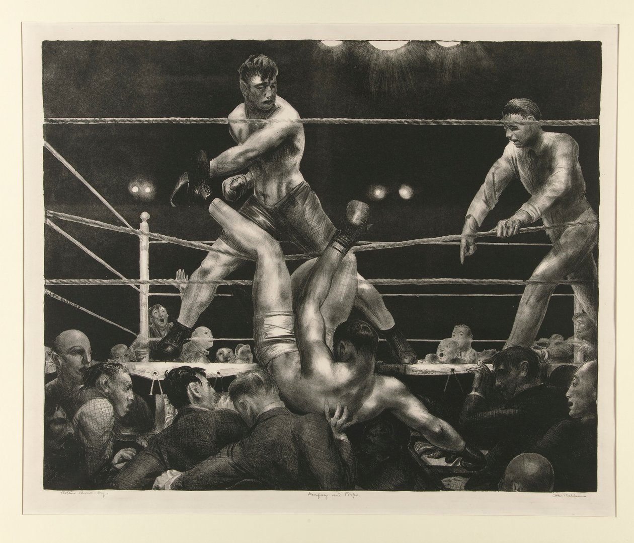 Dempsey y Firpo de George Wesley Bellows