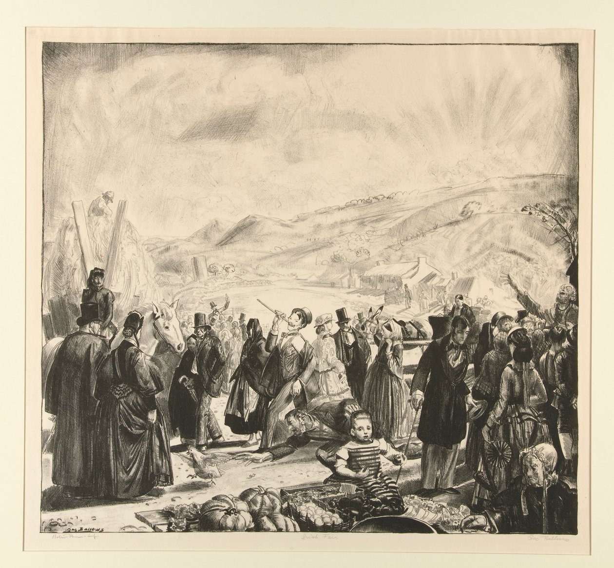 Feria irlandesa de George Wesley Bellows