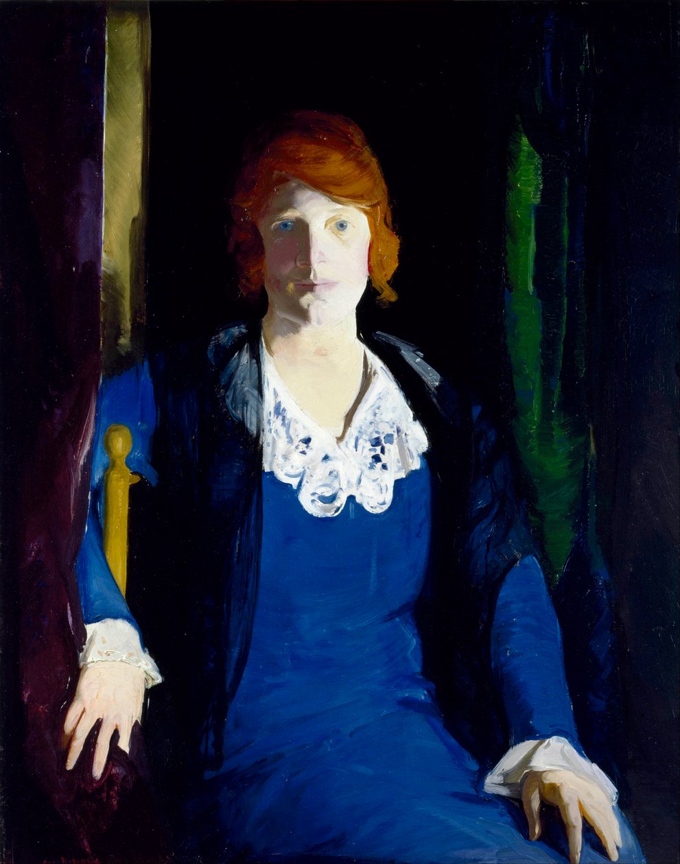 Retrato de Florence Pierce de George Wesley Bellows