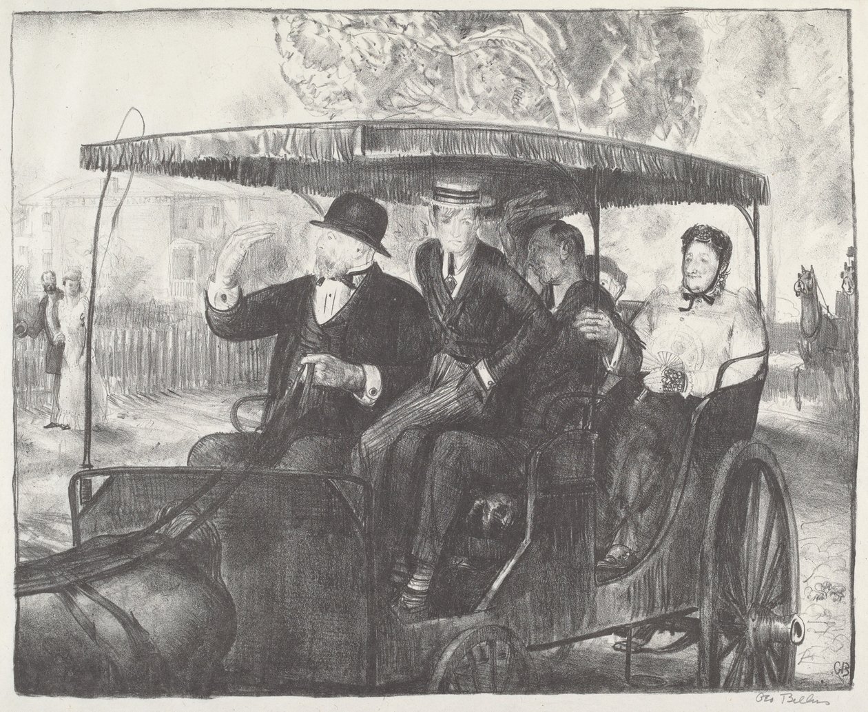 Domingo 1897 de George Wesley Bellows
