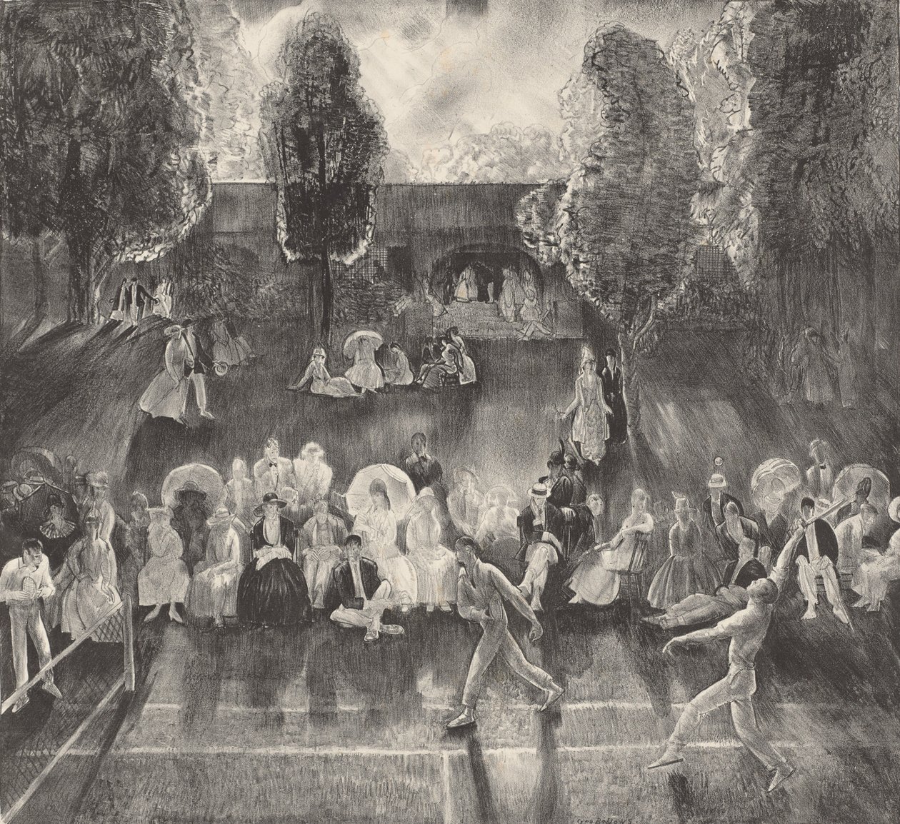 Tenis de George Wesley Bellows