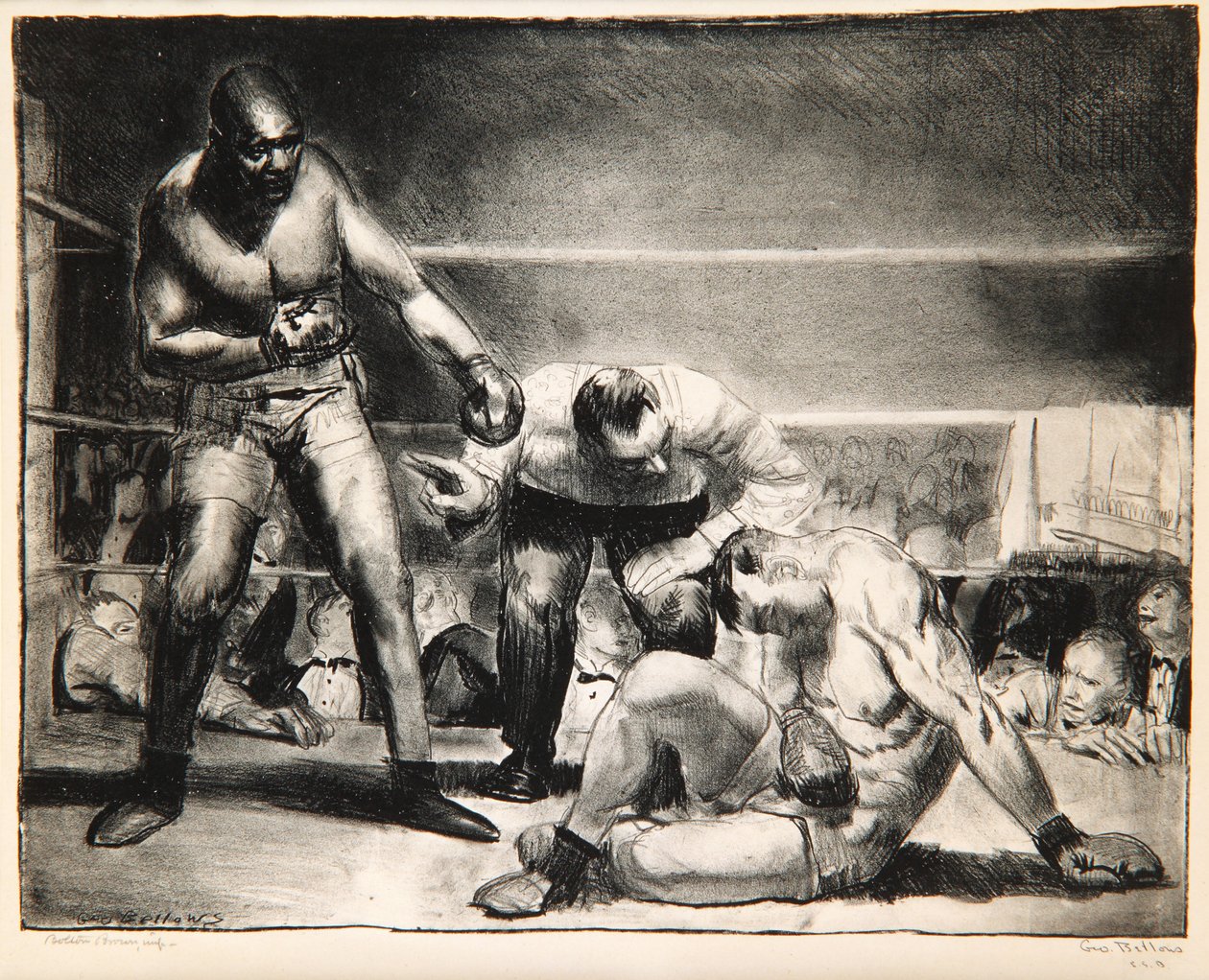 La esperanza blanca, 1921 de George Wesley Bellows