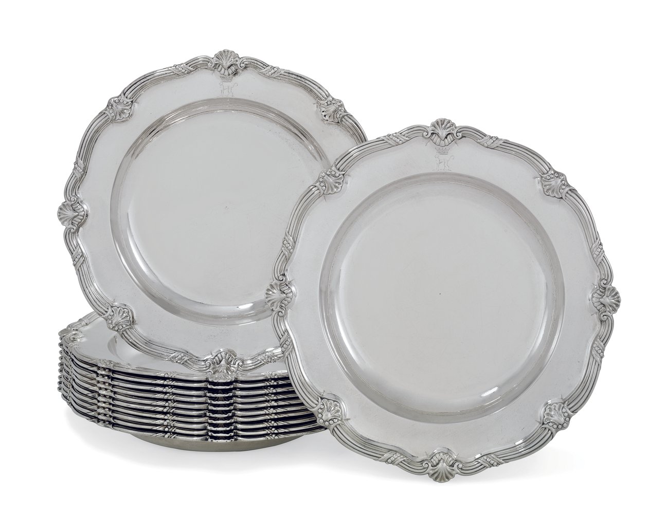 Platos de Cena, El Servicio Leinster de George Wickes