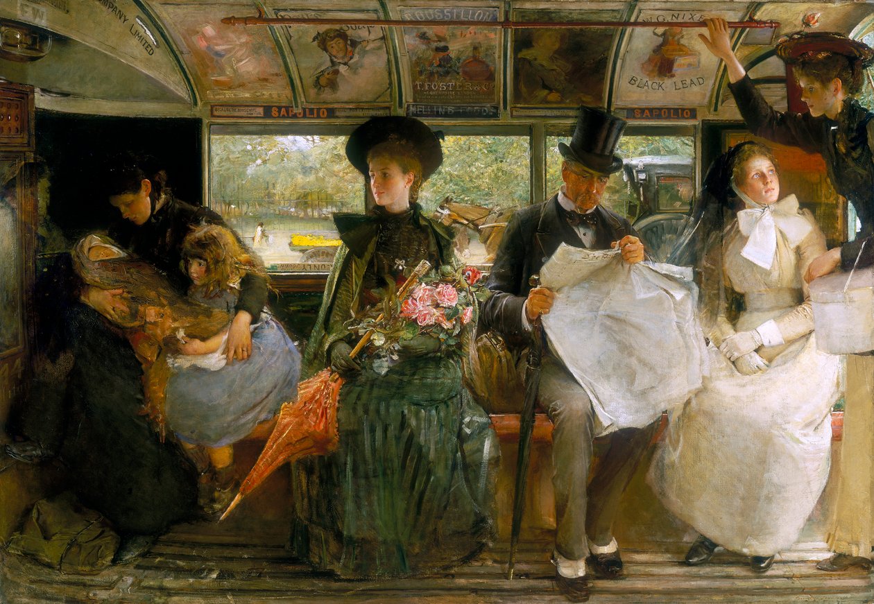The Bayswater Omnibus, 1895 de George William Joy