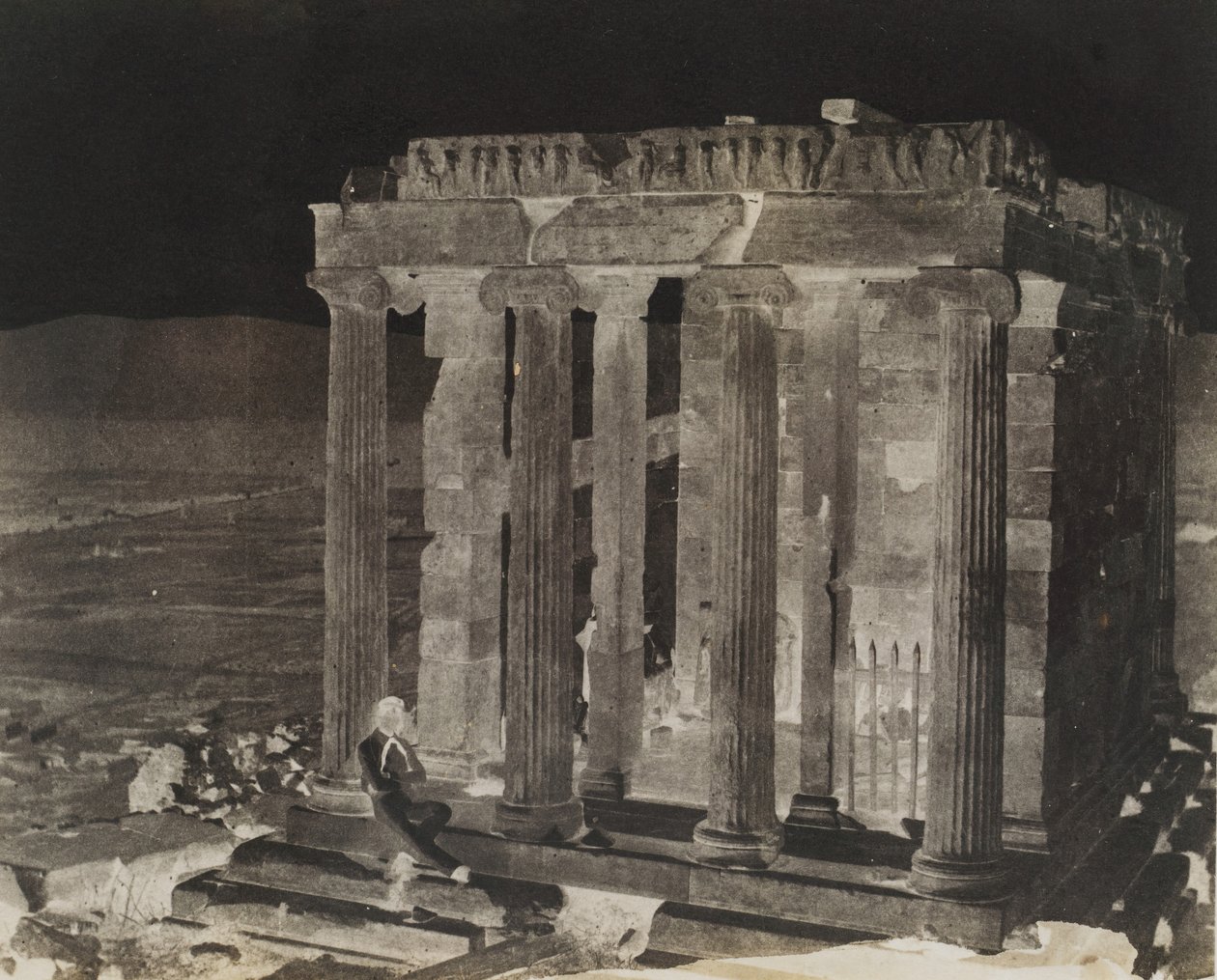Templo de la Victoria Sin Alas, Recientemente Restaurado, 1848 de George Wilson Bridges