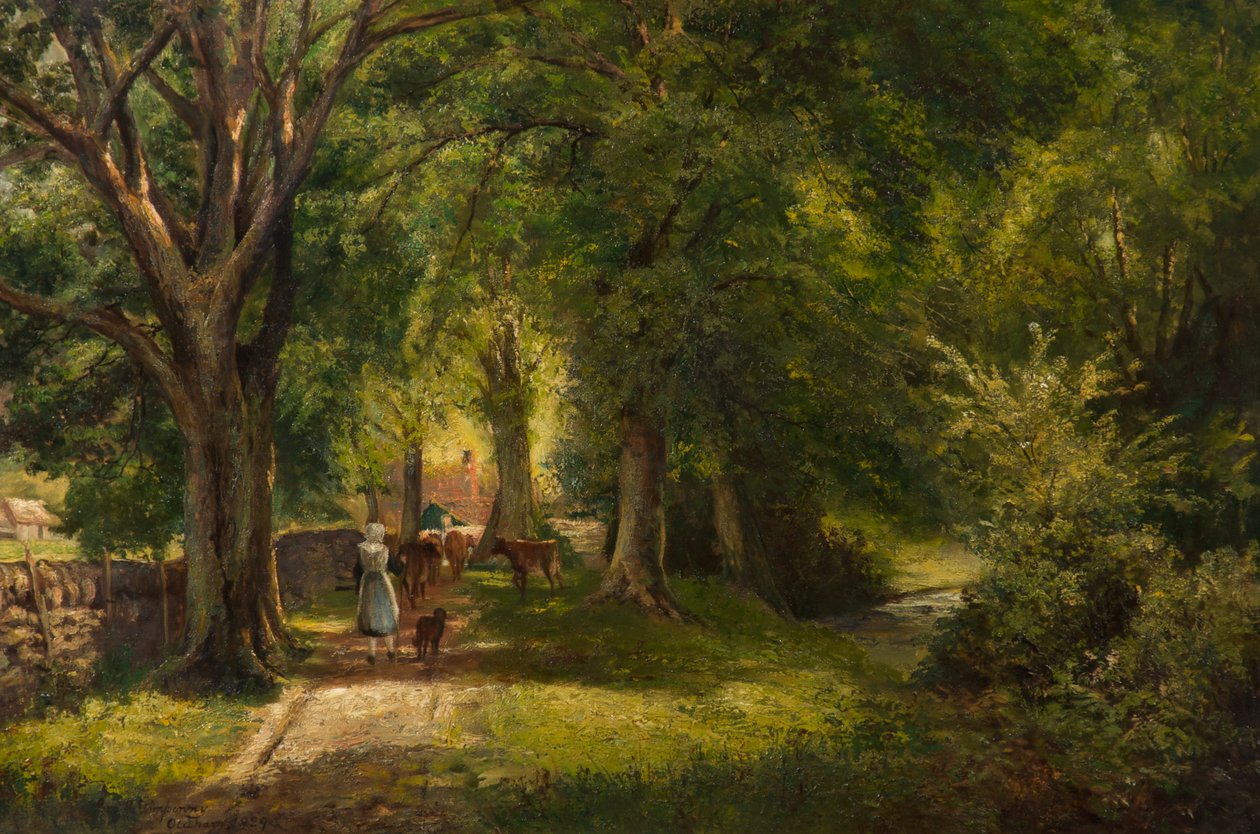 El Bosque, Betts-Y-Coed de George Wimpenny