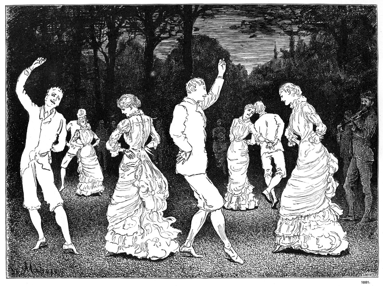 Una idea brillante, 1881 1891 de George du Maurier