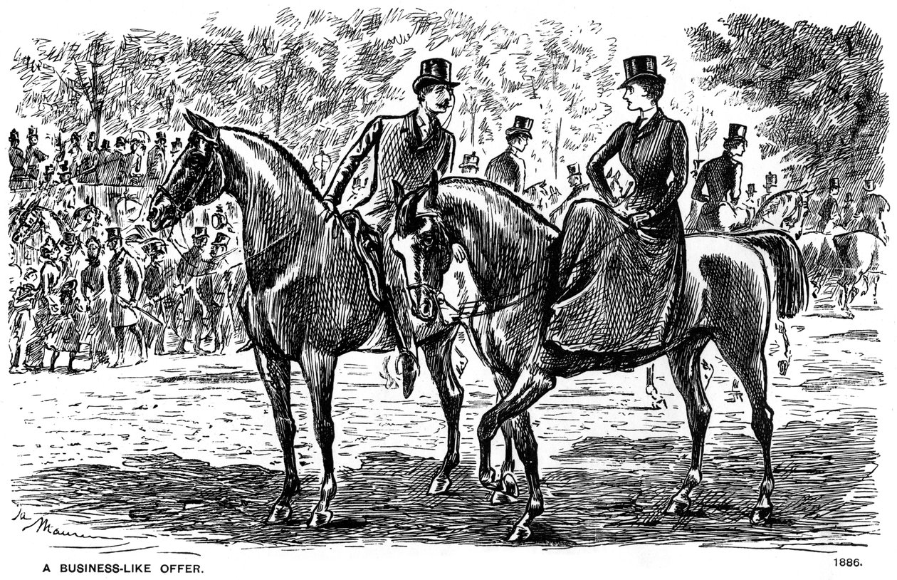 Una oferta empresarial, 1886-1891 de George du Maurier