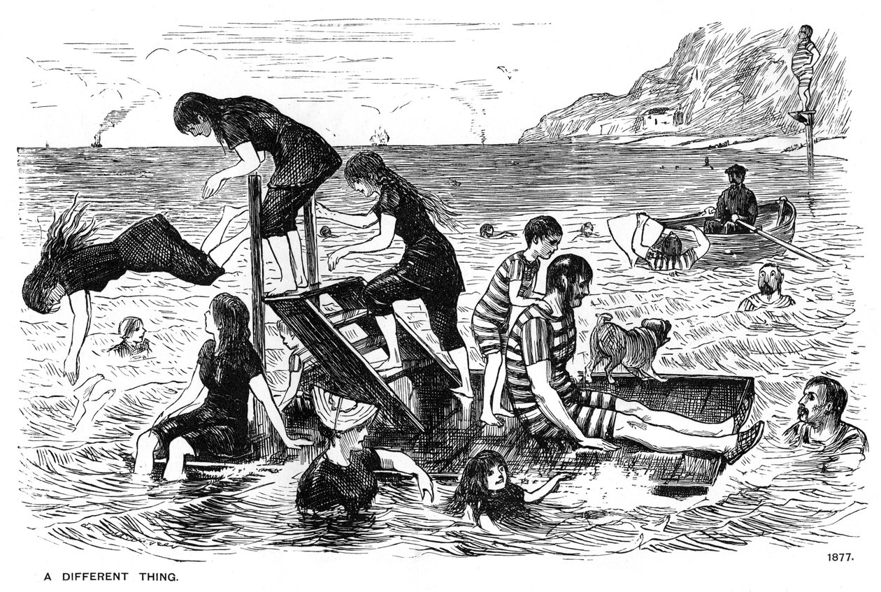 Una Cosa Diferente, 1877 de George du Maurier