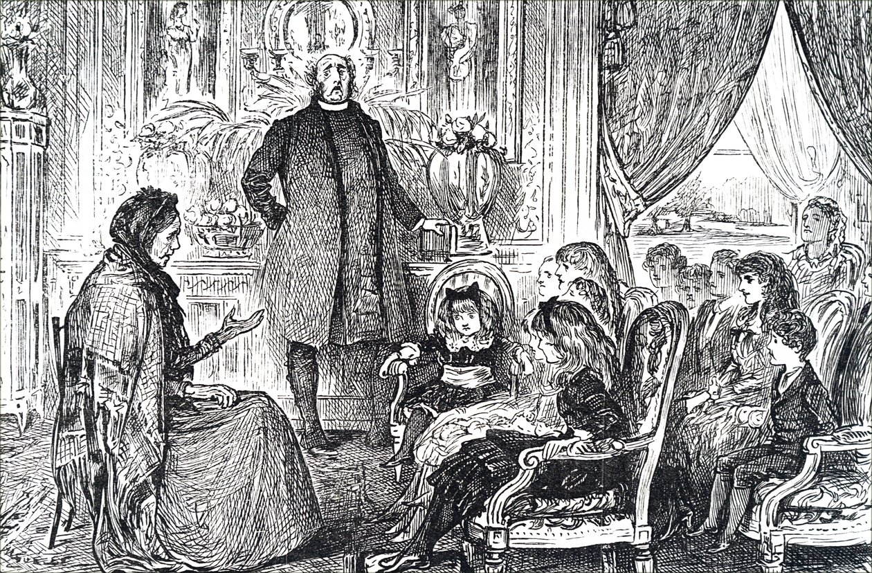 Una clase de escuela dominical de George du Maurier