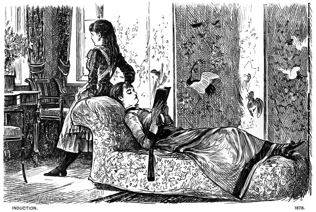 Inducción, 1878 1891 de George du Maurier