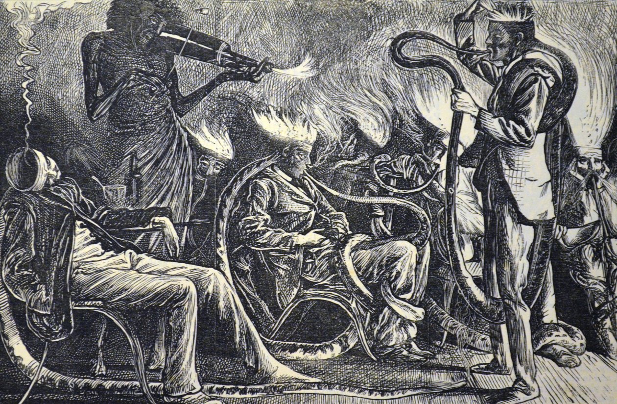 Los males del tabaco de George du Maurier