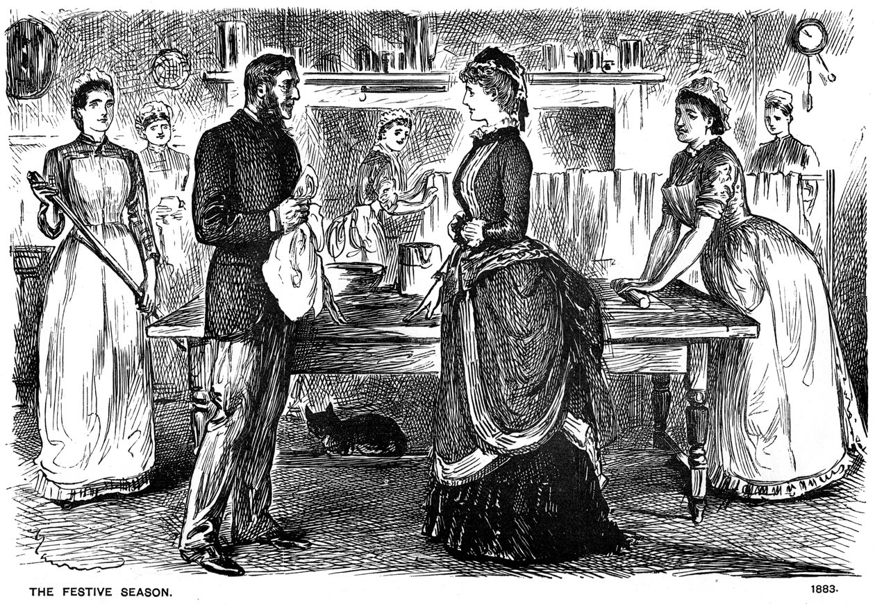 La temporada festiva, 1883-1891 de George du Maurier