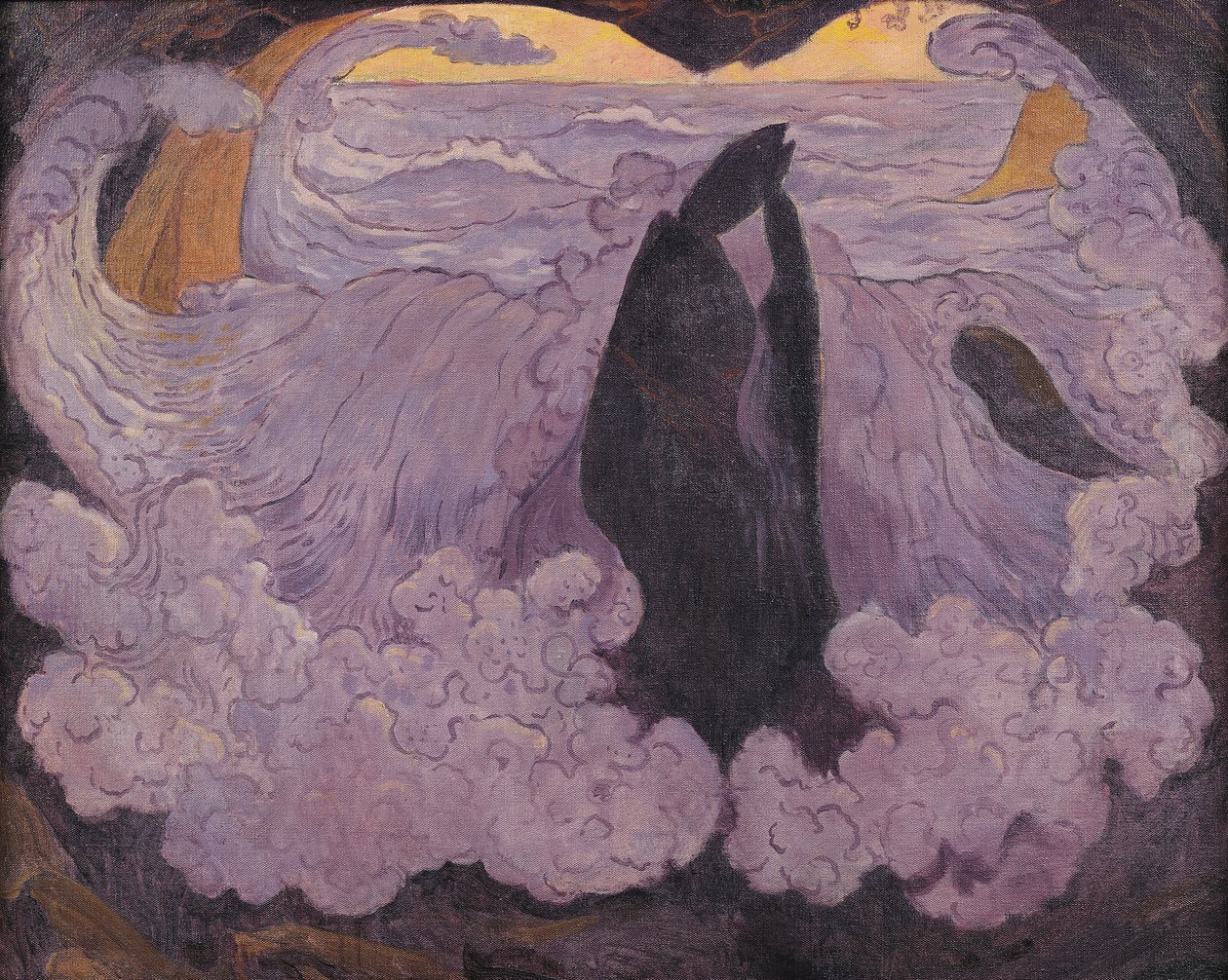 La Ola Violeta, c.1895-6 de Georges Lacombe