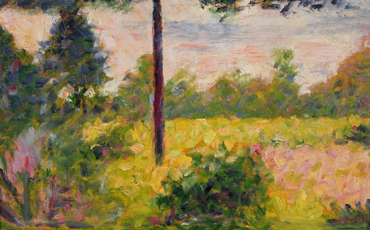Bosque de Barbizon de Georges Seurat