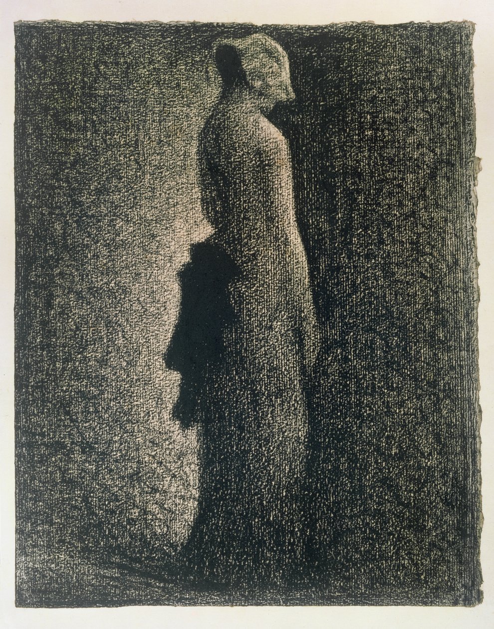 El arco negro, 1882-3 de Georges Seurat