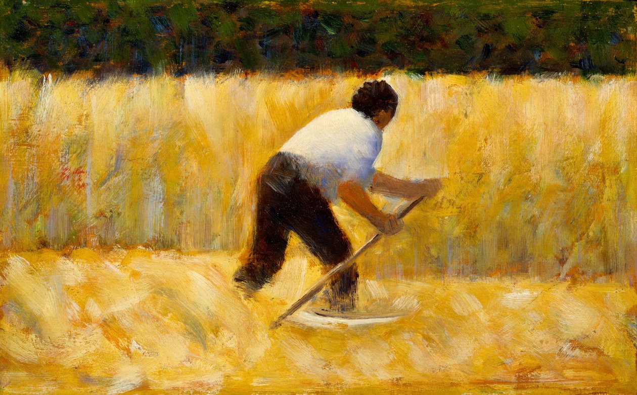 El segador, 1881-82 de Georges Seurat