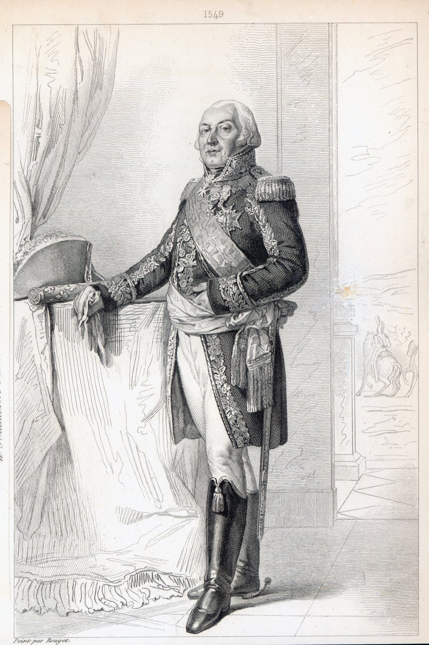 François-Henri de Franquetot de Coigny (1737-1821), Duque de Coigny de Georges Rouget