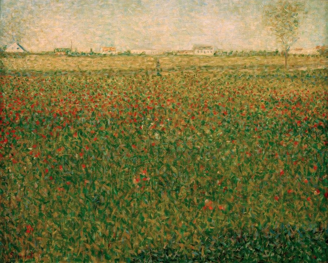 La Luzerne, Saint-Denis de Georges Seurat