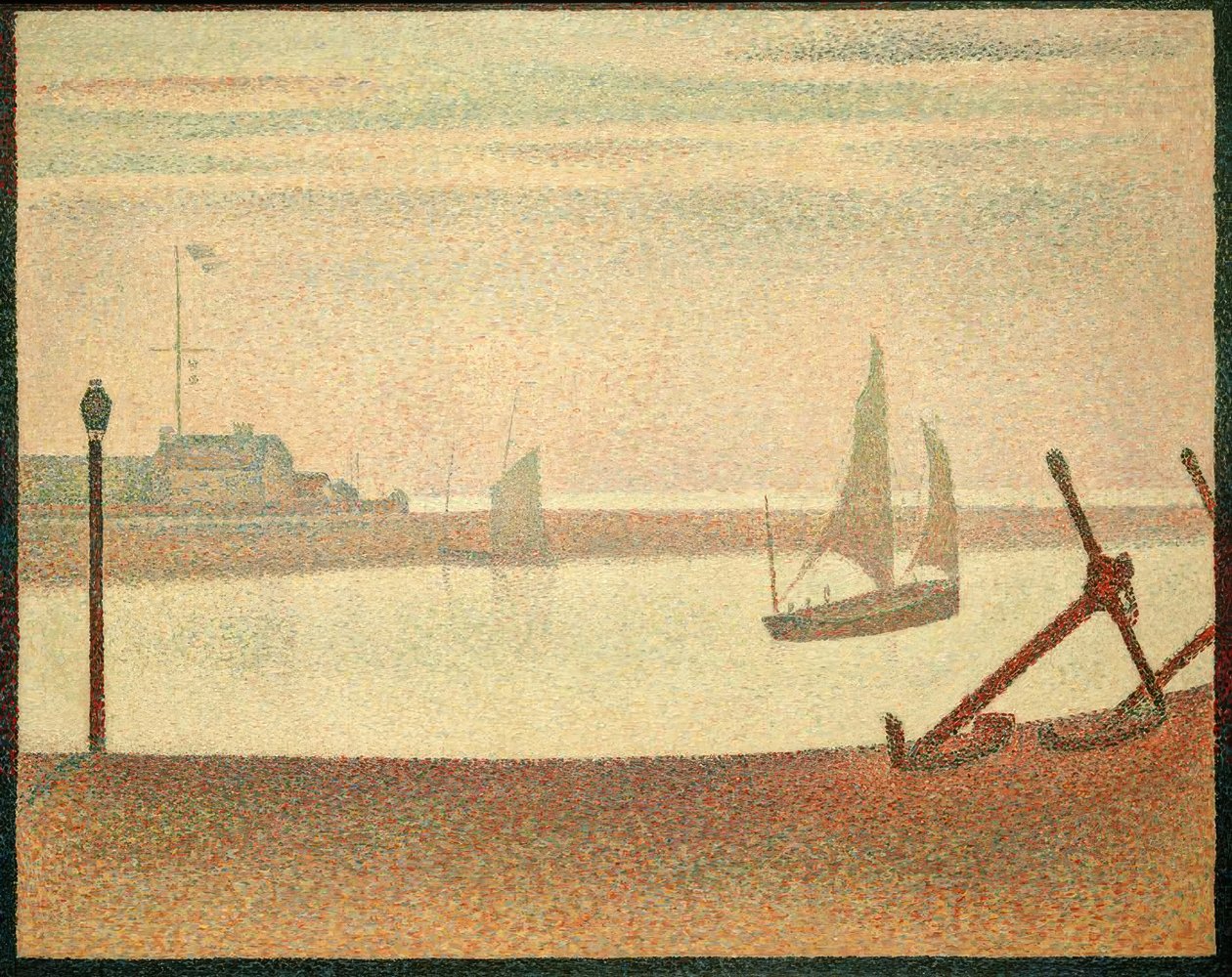 El canal de Gravelinas: Una tarde de Georges Seurat