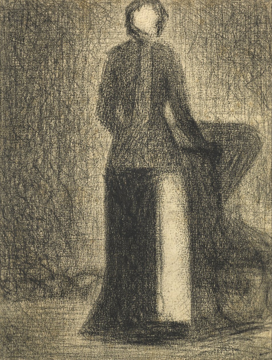 Niñera con cochecito de niño de Georges Seurat