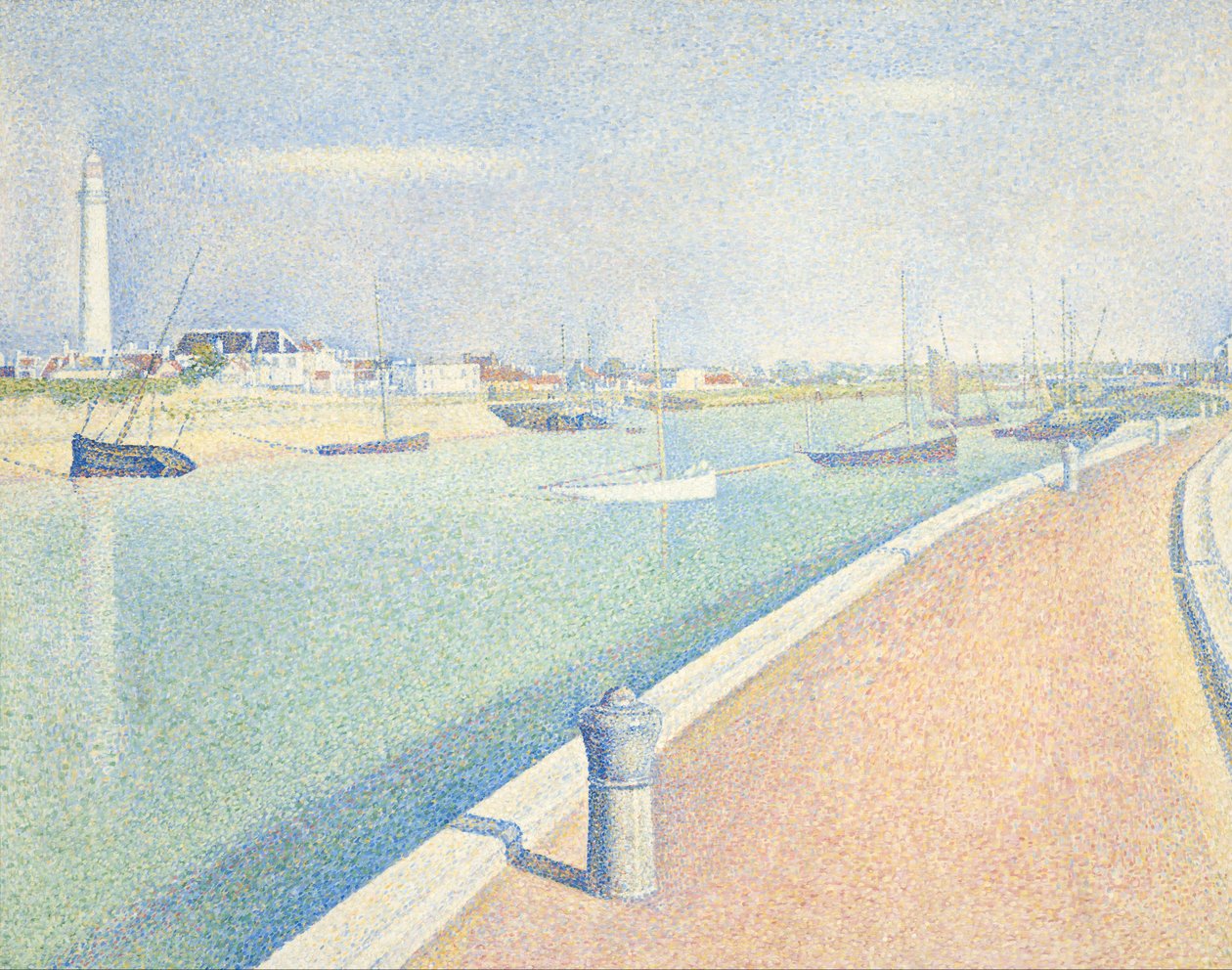 El canal de Gravelines, Petit Fort Philippe de Georges Seurat