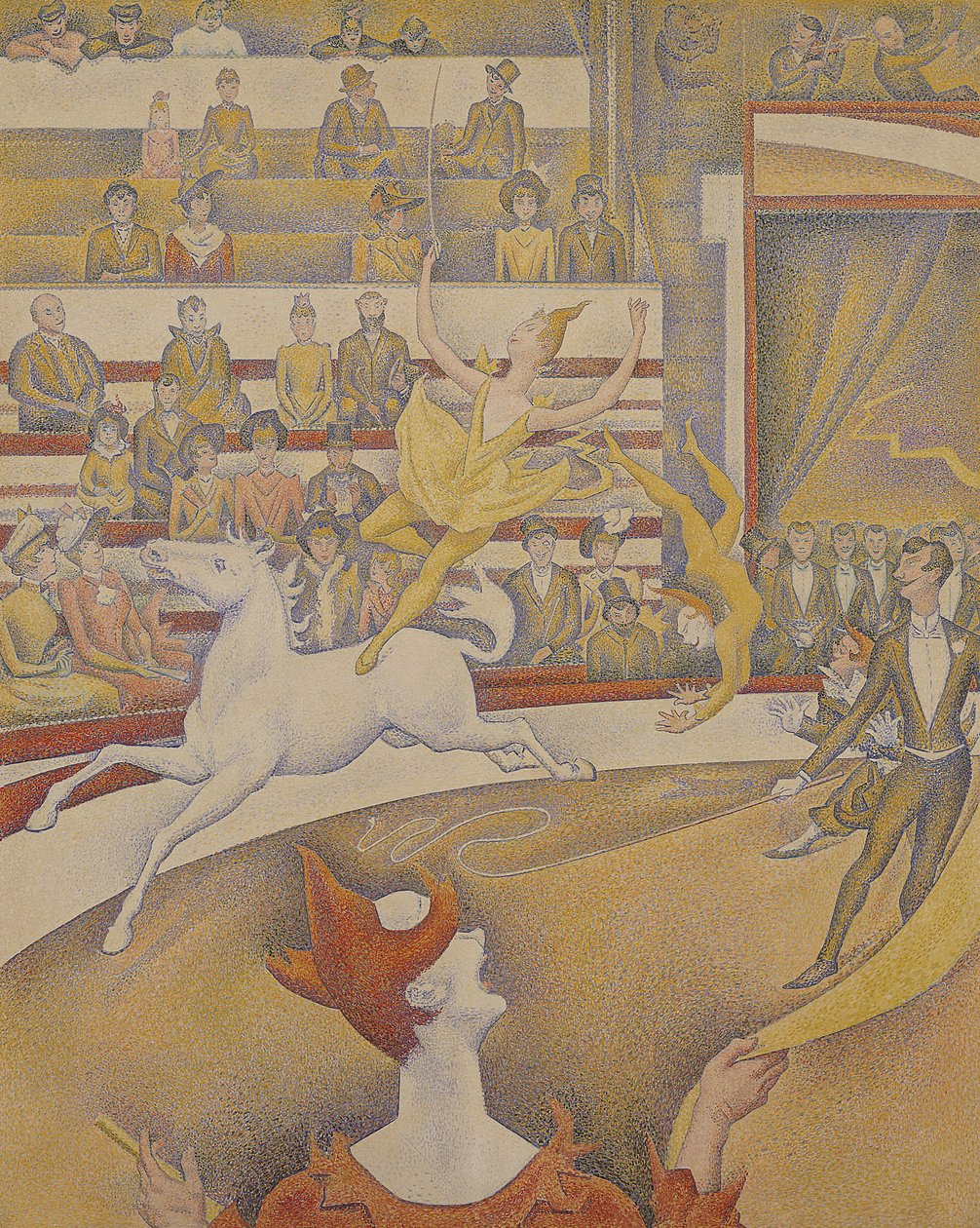El circo, 1891 de Georges Seurat