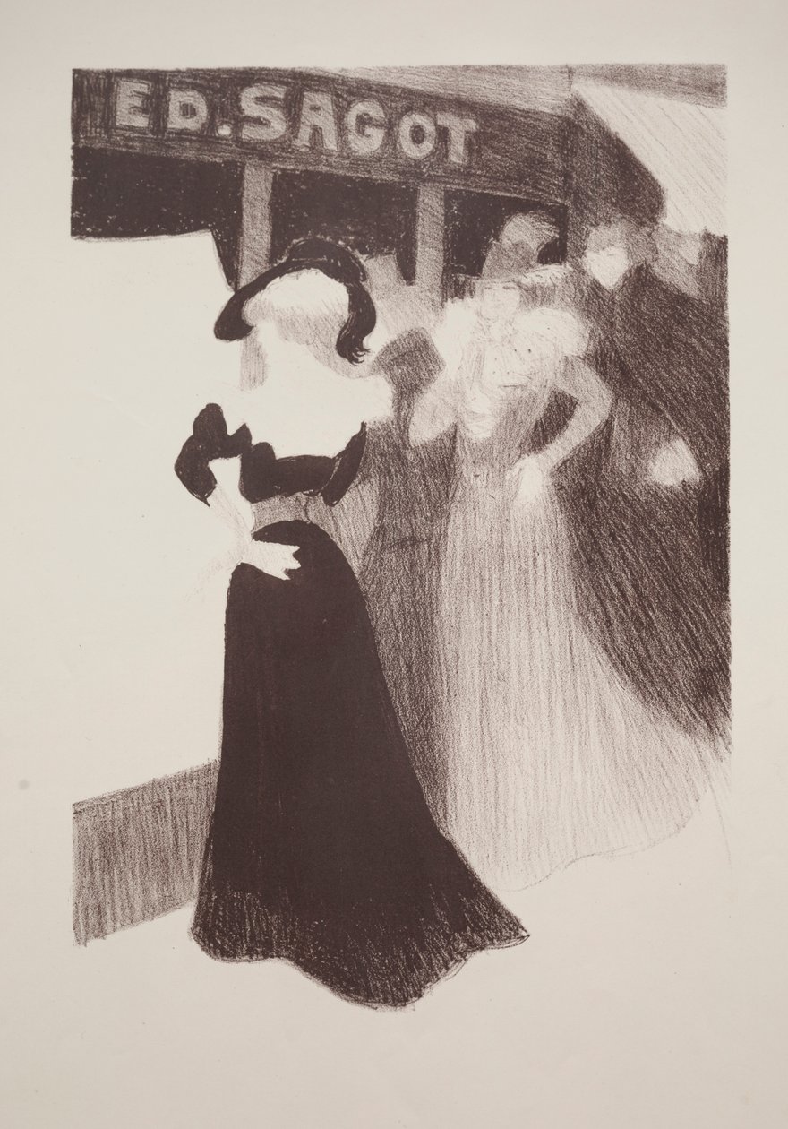 Galería de Sagot, 1898 de Georges Alfred Bottini