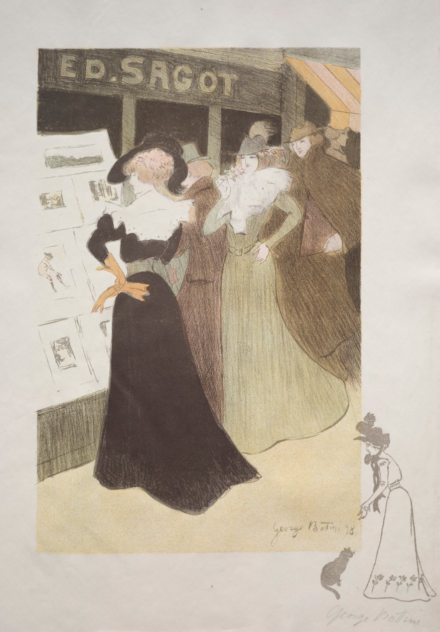 Galería de Sagot, 1898 de Georges Alfred Bottini