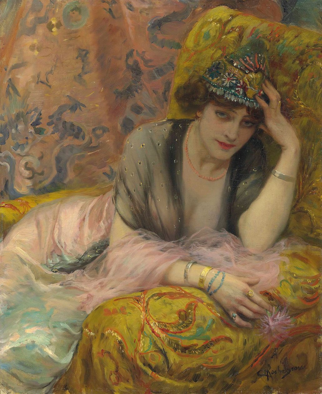 La bailarina de Georges Antoine Rochegrosse