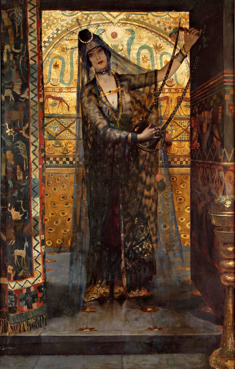Salambó, 1886 de Georges Antoine Rochegrosse