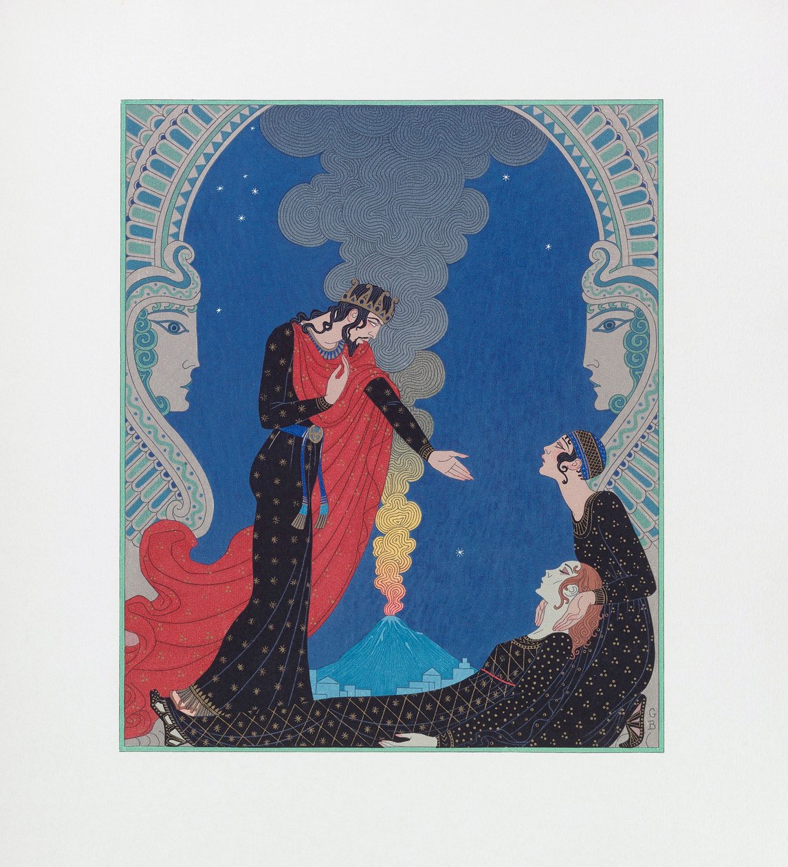 Empédocles, Dios Supuesto. Empédocles, supuesto Dios de Georges Barbier