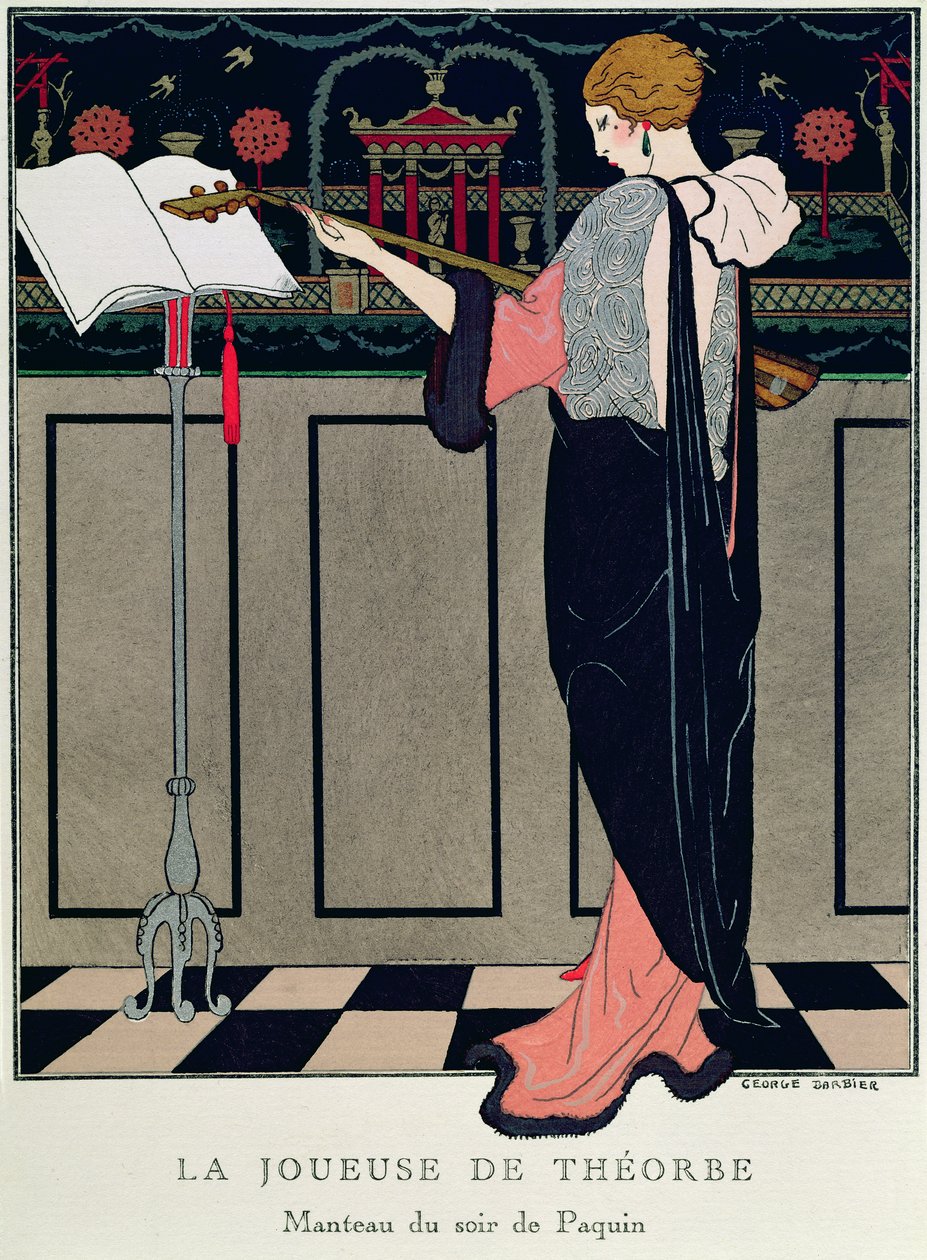 Ropa de noche de verano de Art Gout Beaute de Georges Barbier