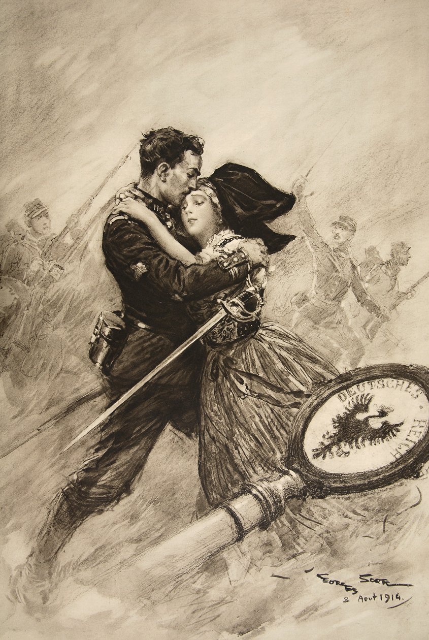 Por Amor y Patria, 1914 de Georges Bertin Scott