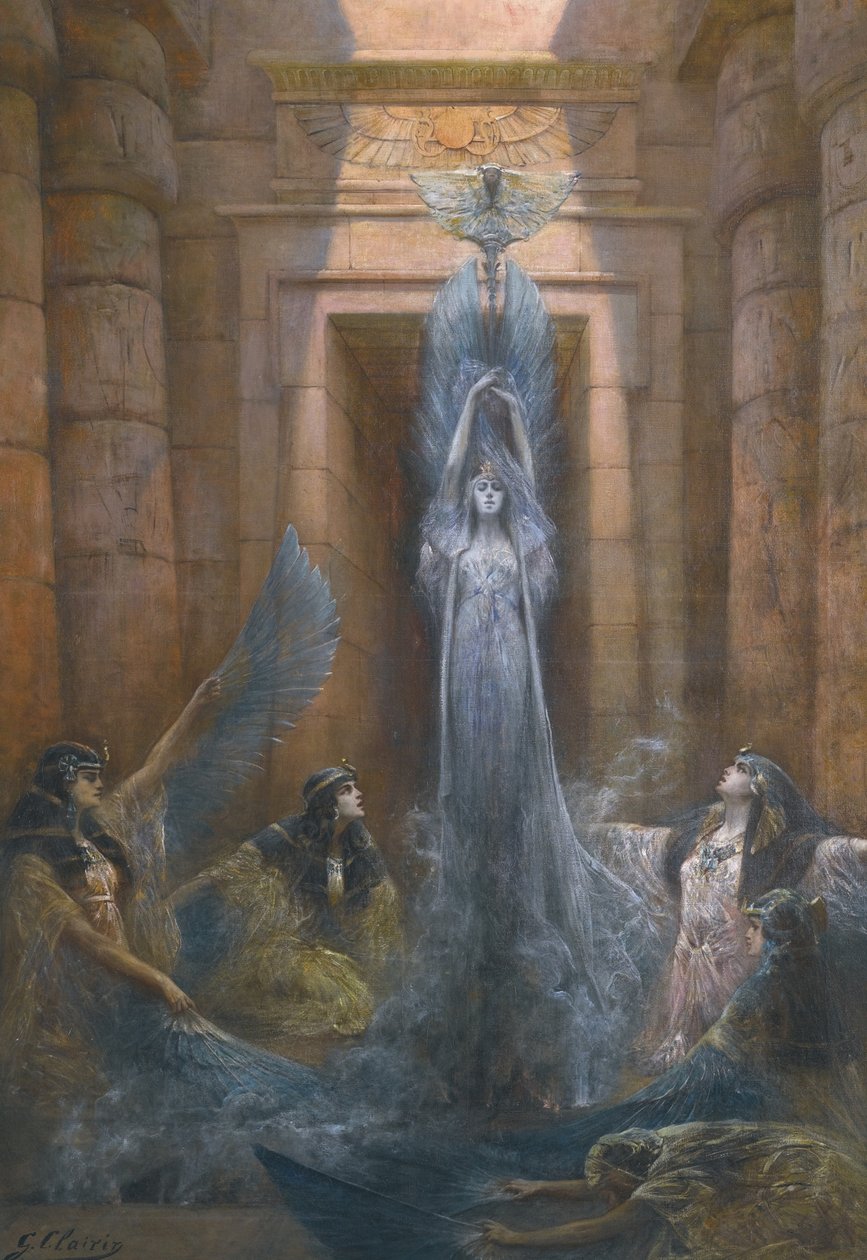 La diosa Neith de Georges Clairin