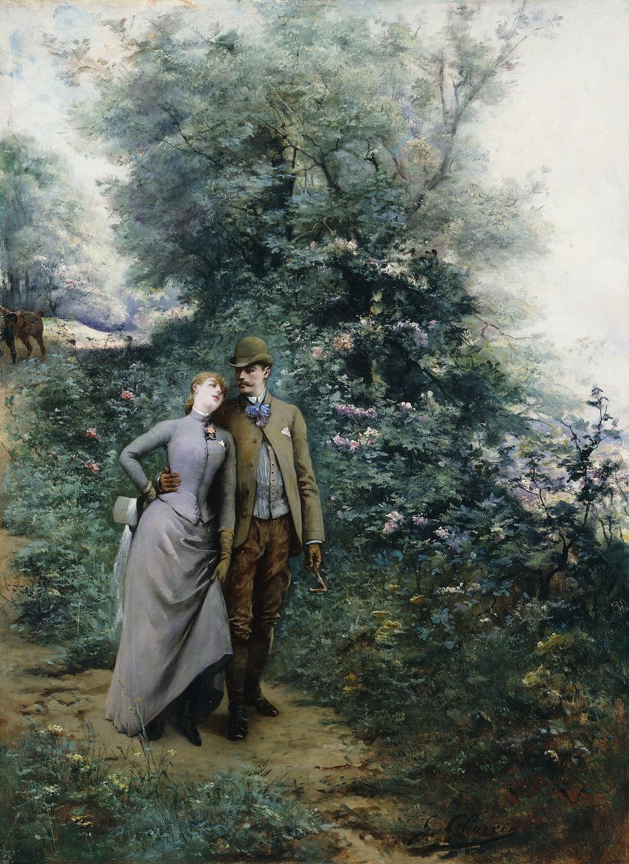 Los Amantes de Georges Clairin