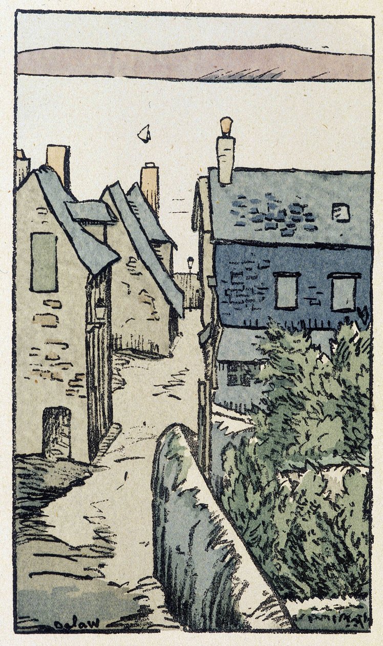 Honfleur - en "Sur les chemins de France" por Georges Delaw de Georges Delaw