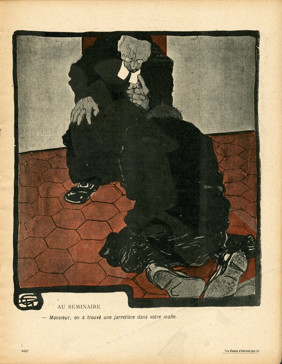 The Butter Plate, número 146, satírico en color de Georges Dupuis