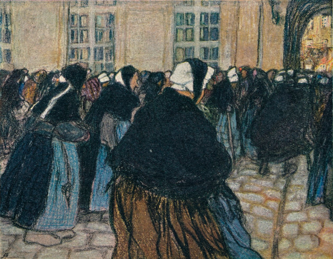 La Rentree en el Hospicio de La Salpêtrière de Georges Dupuis