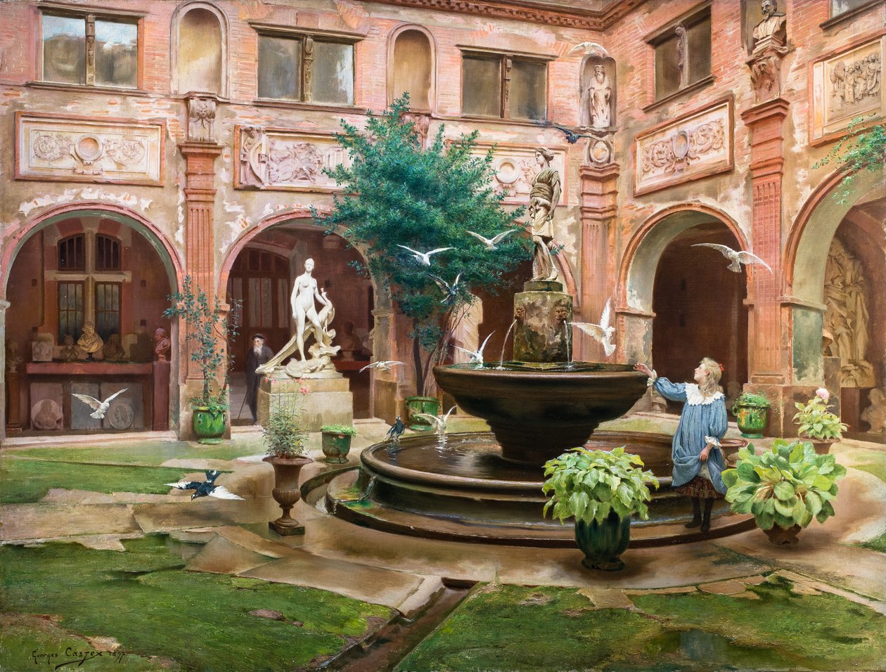 El Pequeño Claustro de los Agustinos de Georges François Castex