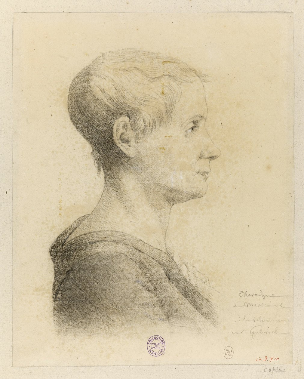 Retrato de Anne-Josèphe Théroigne de Méricourt 1762-1817 de Georges François Marie Gabriel