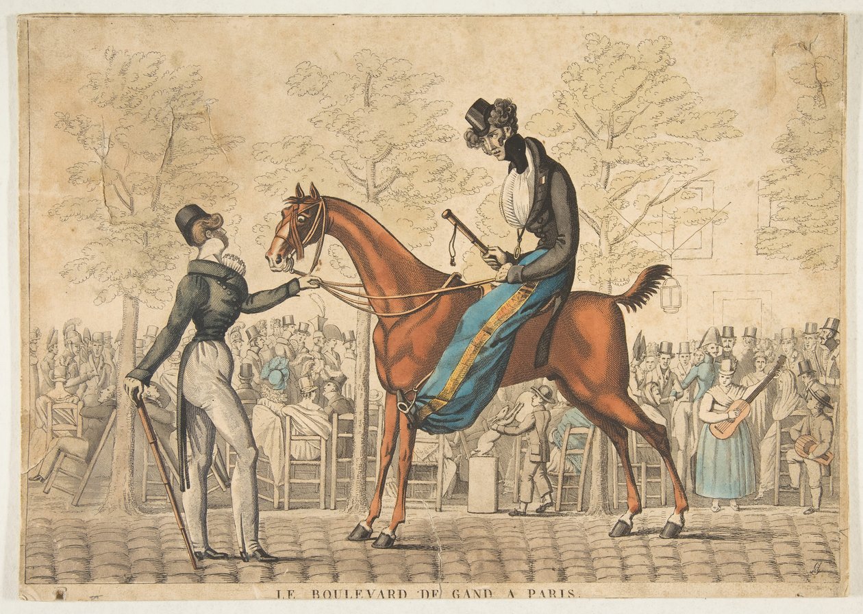 Le Boulevard de Gand en París de Georges Jacques Gatine