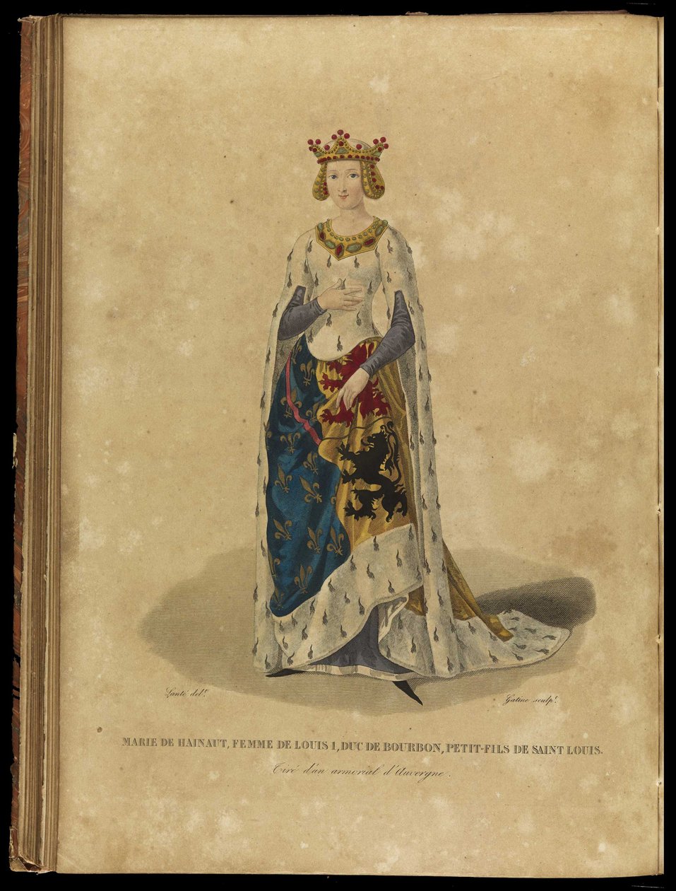 María de Avesnes 1280-1354, finales del siglo XVIII de Georges Jacques Gatine