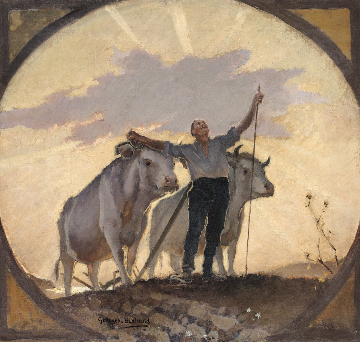 Himno de la Tierra al Sol, 1892 de Georges Jules Bertrand