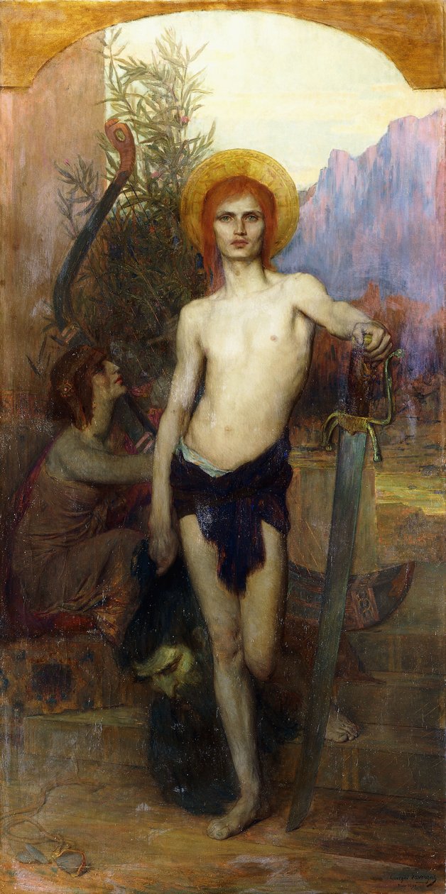 David con la Cabeza de Goliat de Georges Lavergne