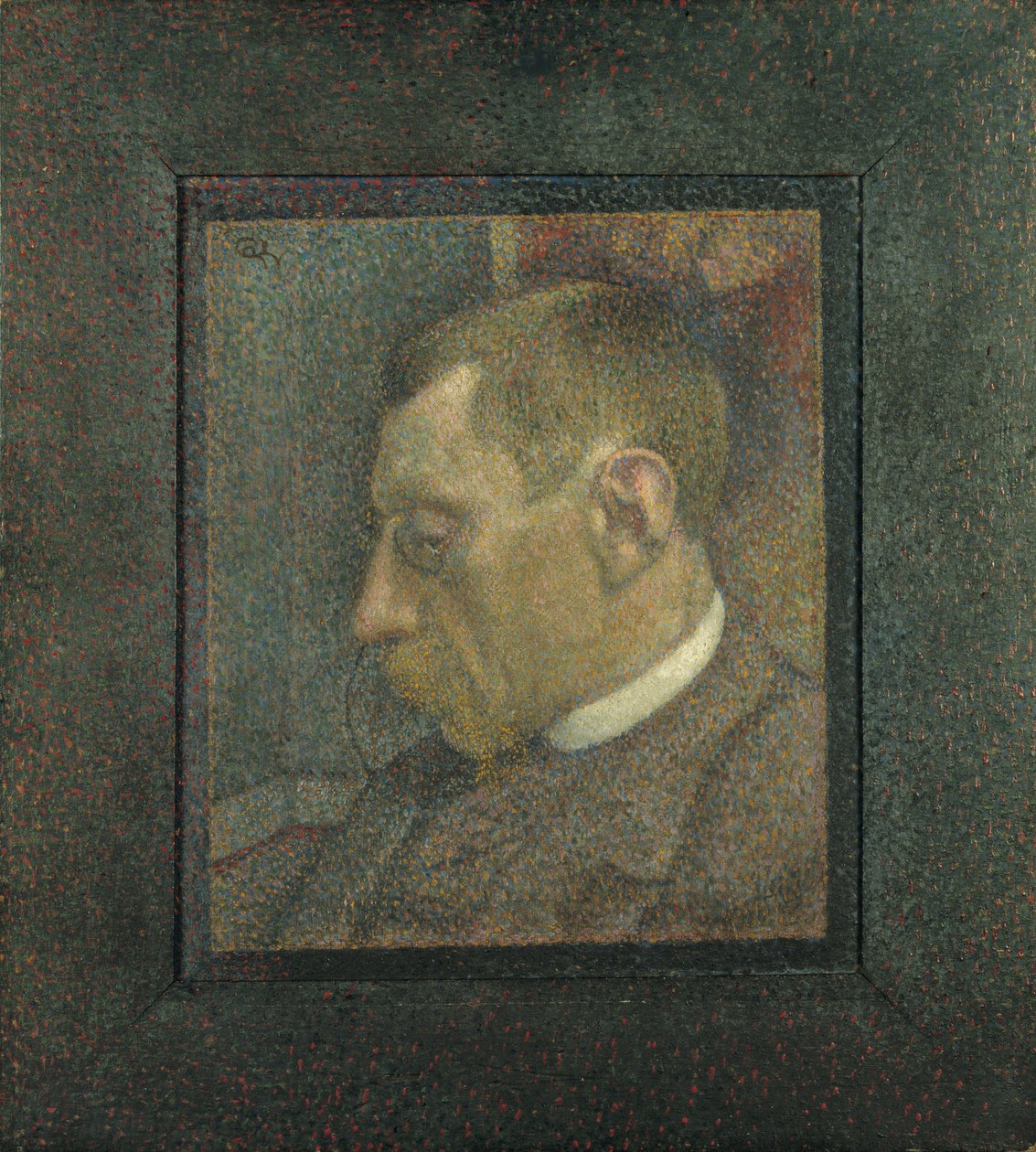 Retrato de Émile Verhaeren 1855-1918, 1900 de Georges Lemmen