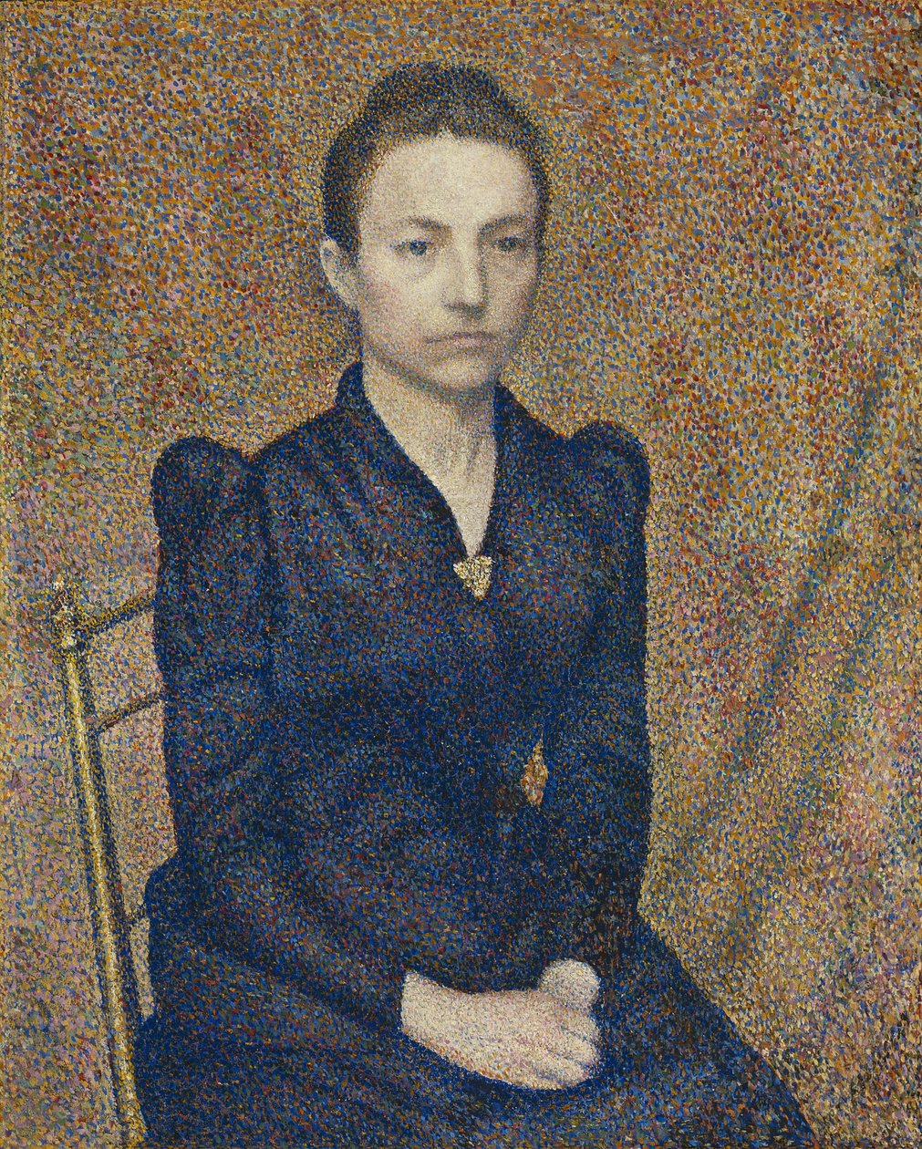 Retrato de la hermana del artista, 1891 de Georges Lemmen