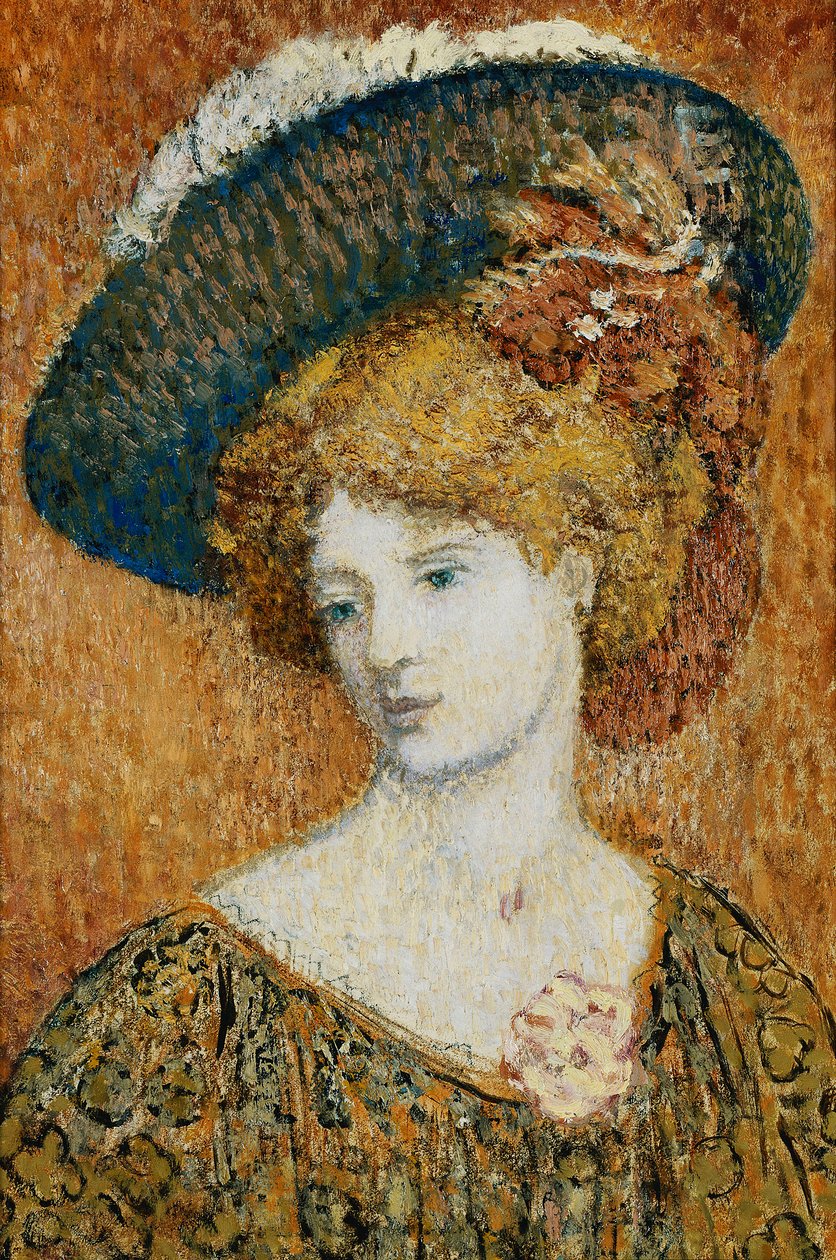 Femme au Chapeau de Georges Lemmen