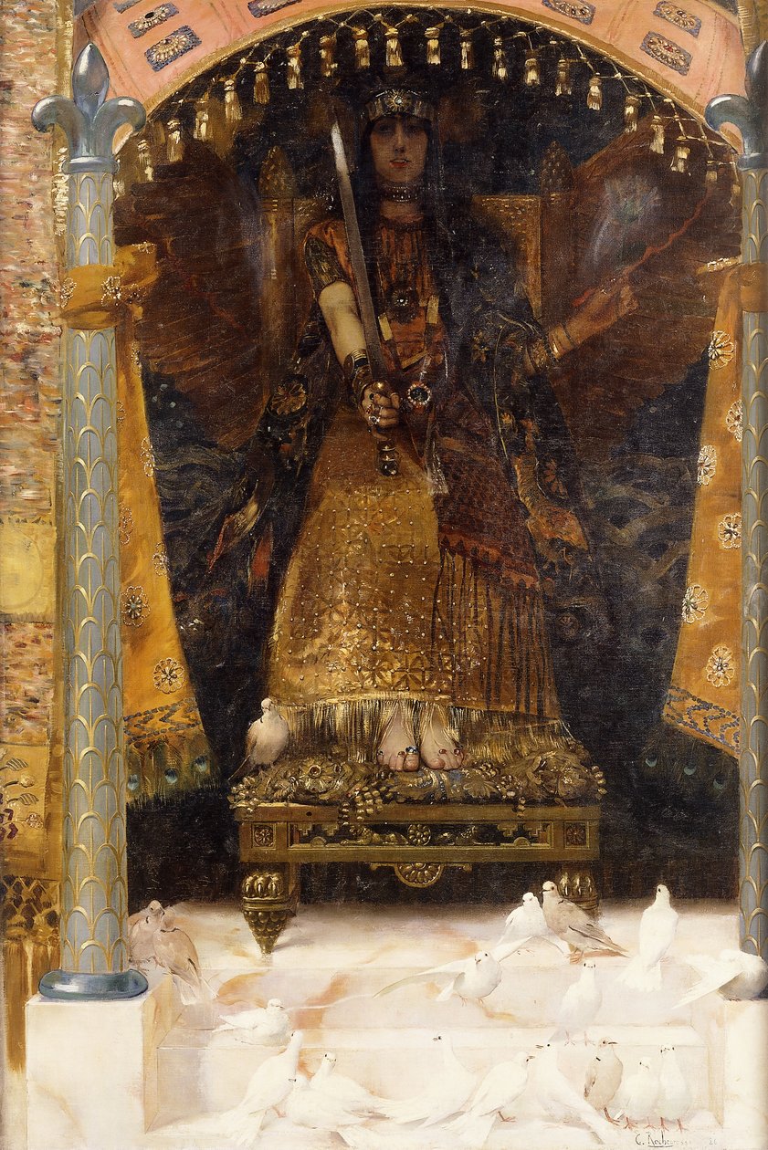Guerra y Paz, 1886 de Georges Marie Rochegrosse